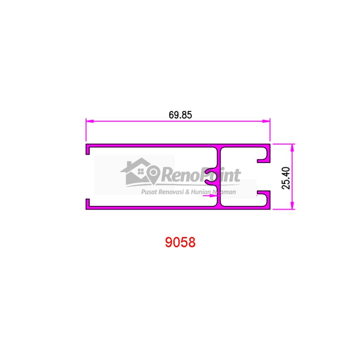 Sliding Door 9058