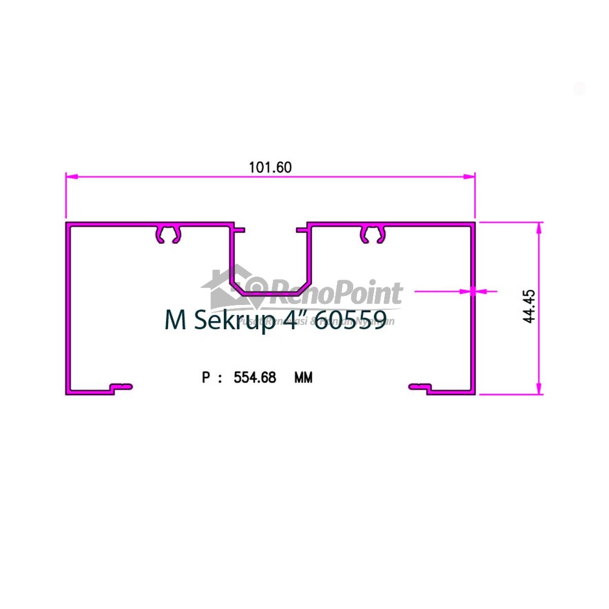 Kusen 4 inch 60559