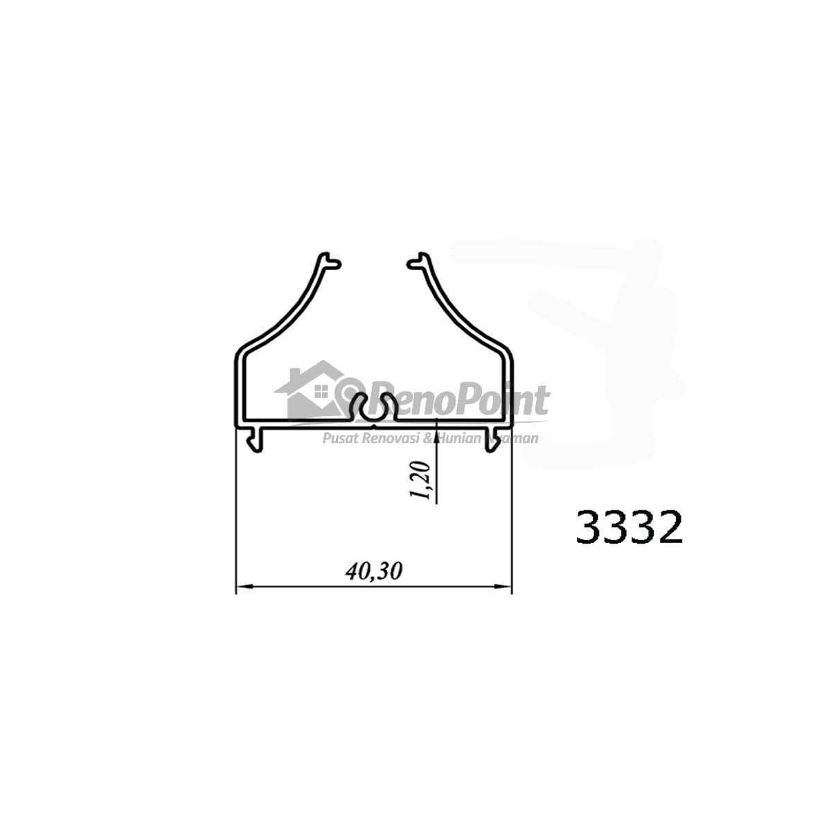 Swing Door 3332