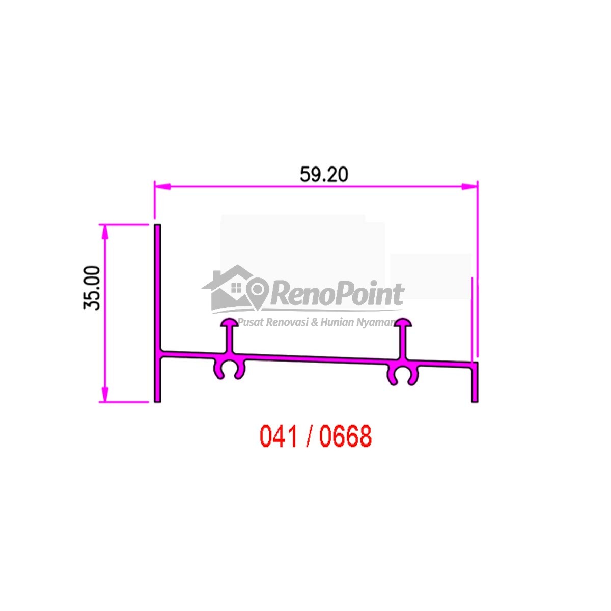 Sliding Window INK 041/0668