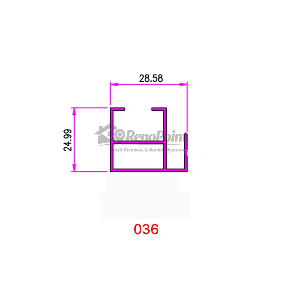 Sliding Window INK 036